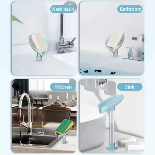 3-main-leaf-shape-soap-box-drain-soap-holder-bathroom-accessories-suction-cup-soap-dish-tray-soap-dish-for-bathroom-soap-container