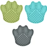 5-main-pet-dog-feeding-slow-food-bowl-claw-shaped-dispensing-mat-feed-plate-silicone-dog-lick-pad-safe-no-toxic-training-plate