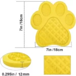 5-main-pet-dog-feeding-slow-food-bowl-claw-shaped-dispensing-mat-feed-plate-silicone-dog-lick-pad-safe-no-toxic-training-plate