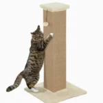 PawHut 81cm Cat Scratcher, Vertical Full Scratcher w/ Natural Jute Rope
